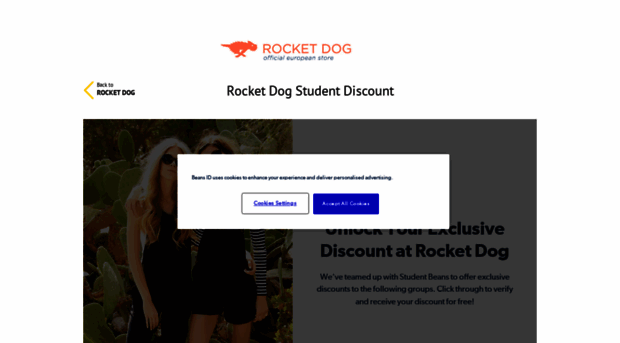 rocketdog.studentbeans.com