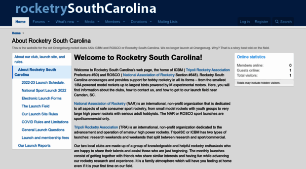 rocketrysouthcarolina.com