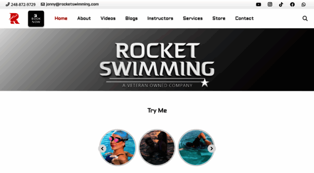 rocketswimming.com