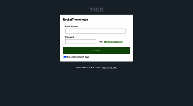 rockettheme.tickspot.com