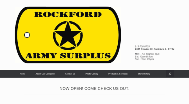 rockfordarmysurplus.com