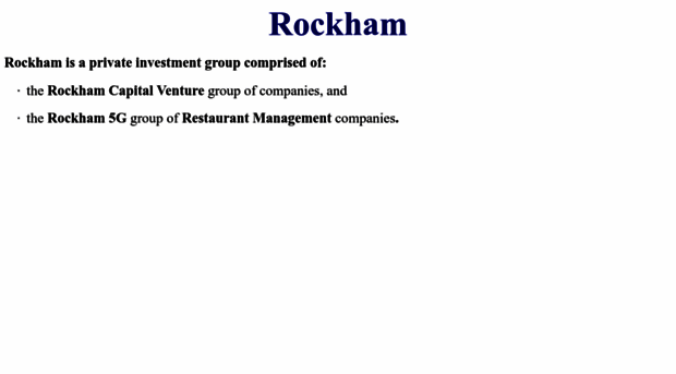 rockham.com