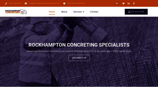 rockhamptonconcreters.com