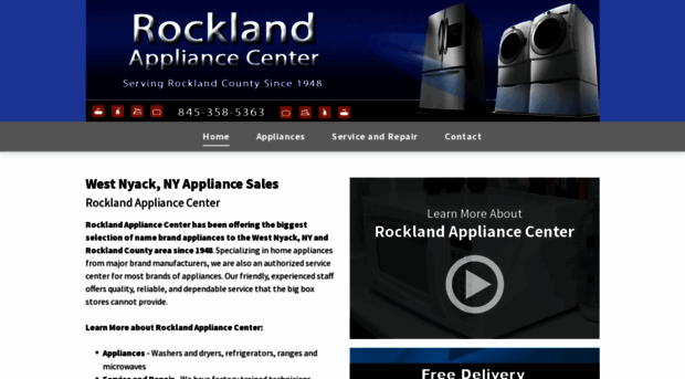 rocklandappliancecenter.com