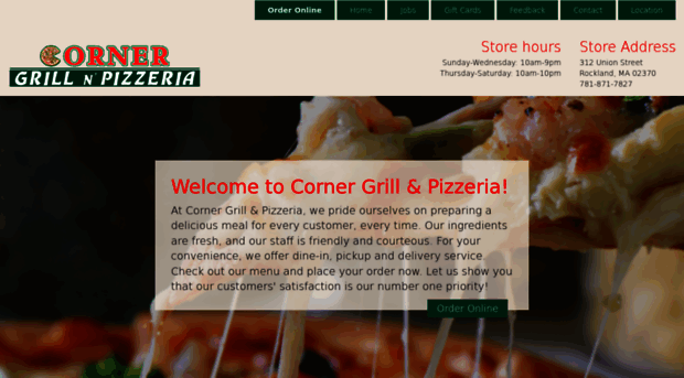 rocklandcornerpizza.com