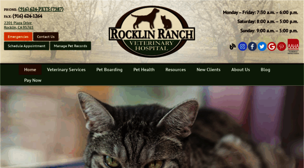 rocklinranchvet.com