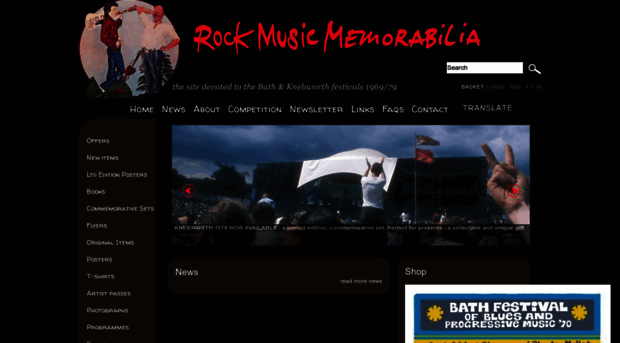 rockmusicmemorabilia.com