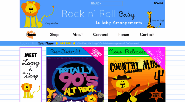 rocknrollbabymusic.com