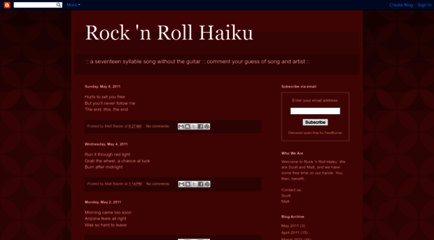 rocknrollhaiku.blogspot.com