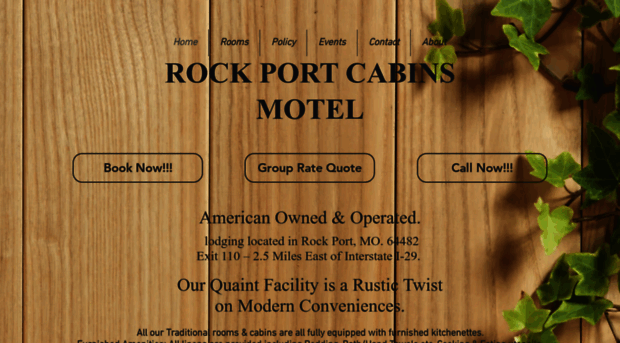 rockportcabins.com