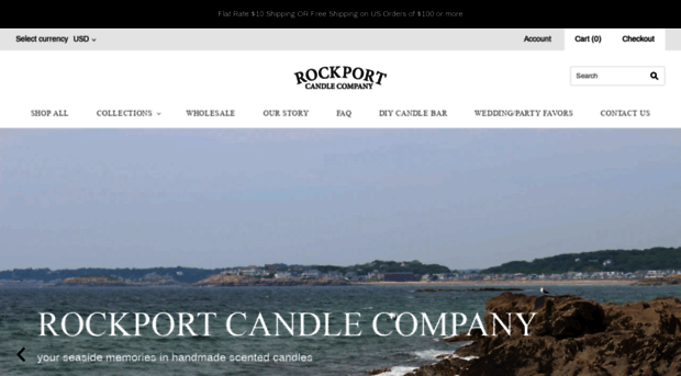 rockportcandlecompany.com