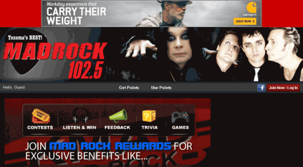 rockrewards.madrock1025.com