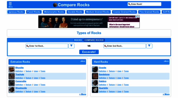 rocks.comparenature.com