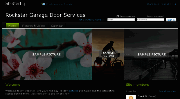 rockstargaragedoorservices.shutterfly.com