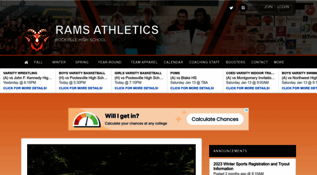 rockvilleathletics.org