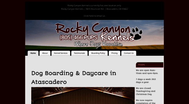 rockycanyonkennels.com