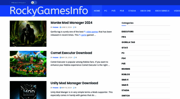 rockygamesinfo.com