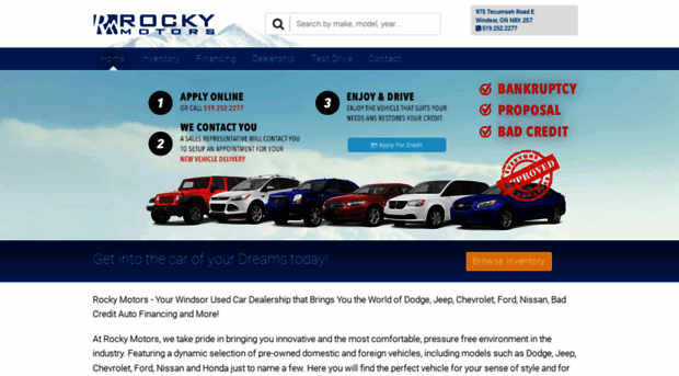 rockymotors.com