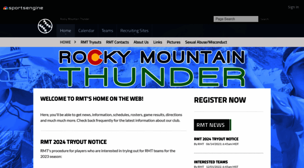 rockymountainthunder.net
