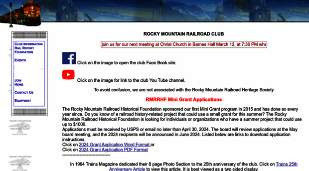 rockymtnrrclub.org