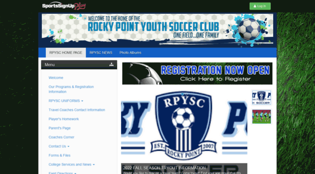 rockypointsoccerclub.com