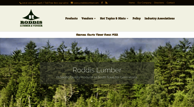 roddislumber.com