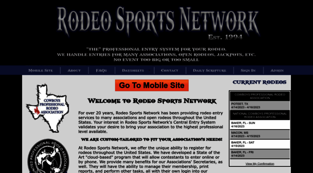 rodeosportsnetwork.com