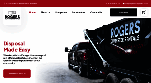 rogersdumpsters.com