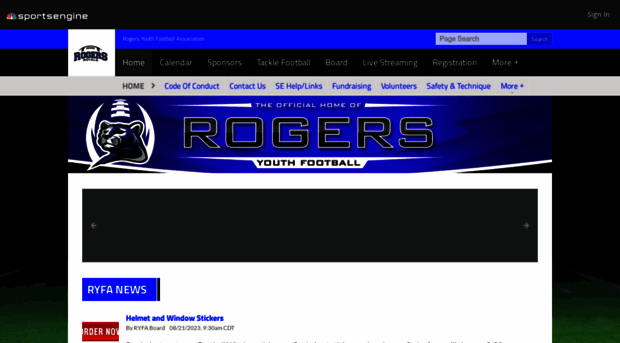 rogersflagfootball.com