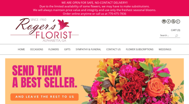 rogersflorist.net