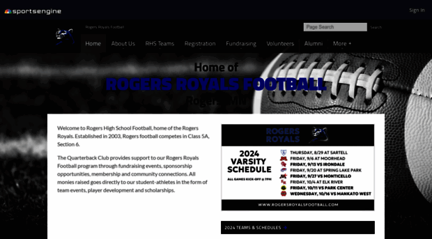 rogersroyalsfootball.sportngin.com