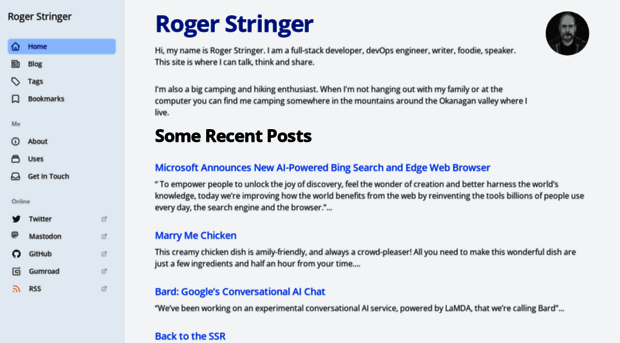 rogerstringer.com