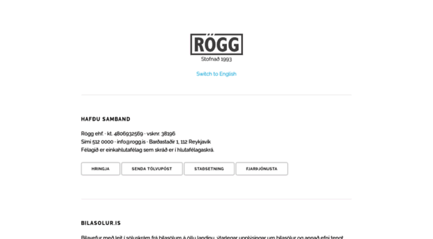 rogg.is