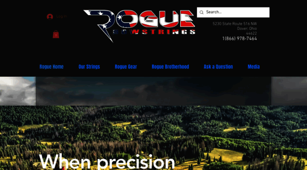 roguebowstrings.com