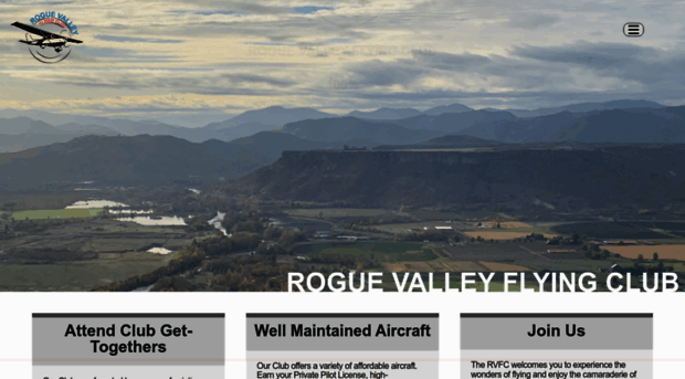 roguevalleyflyingclub.com