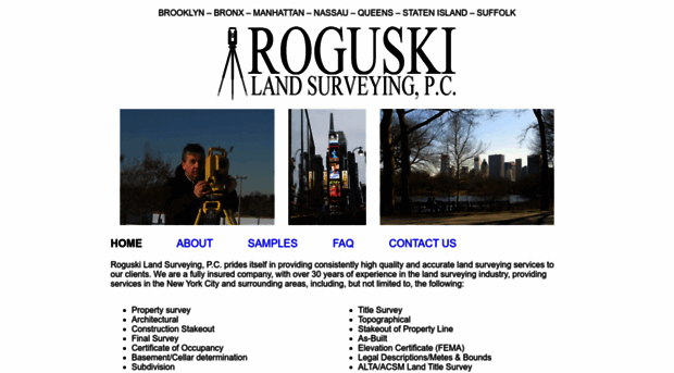 roguskilandsurveying.com