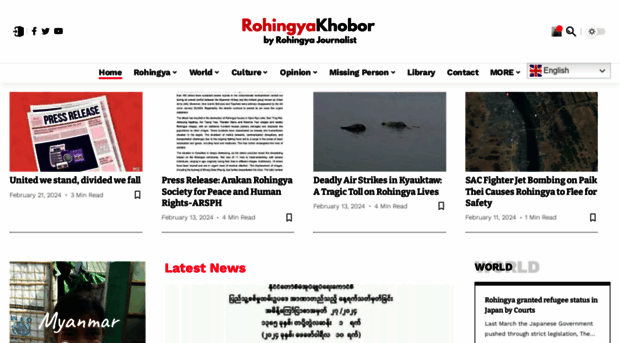 rohingyakhobor.com
