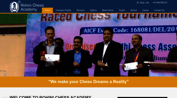 rohinichessacademy.com