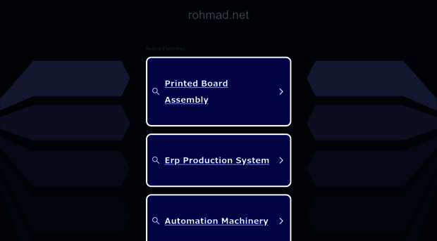 rohmad.net