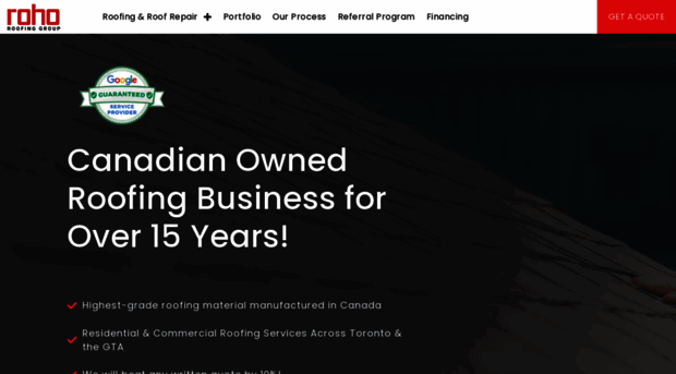 rohoroofing.ca