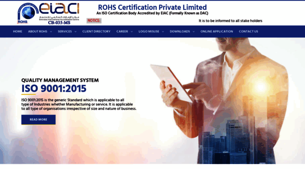 rohscertification.co.in