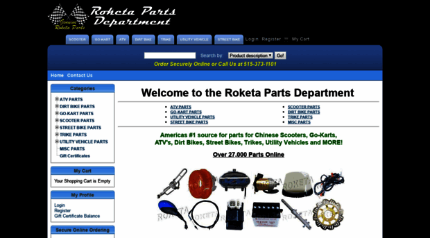 roketapartsdept.com