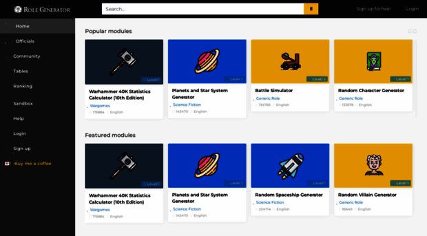 rolegenerator.com