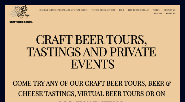 rollinghopsbeertours.com