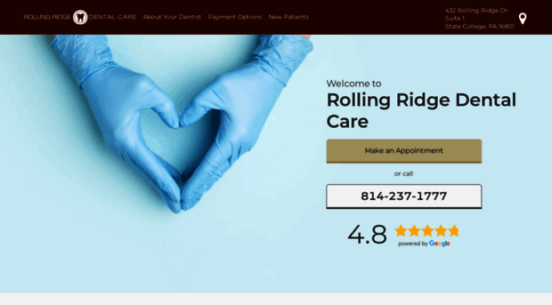 rollingridgedentalcare.com