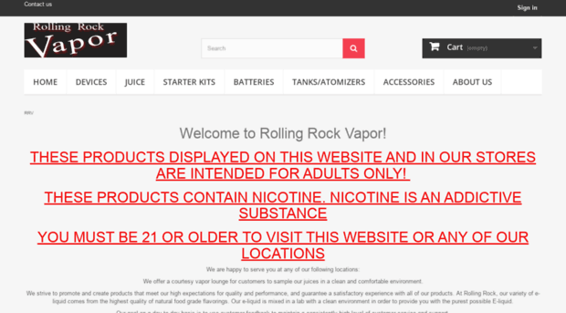 rollingrockvapor.com