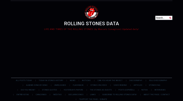 rollingstonesdata.com