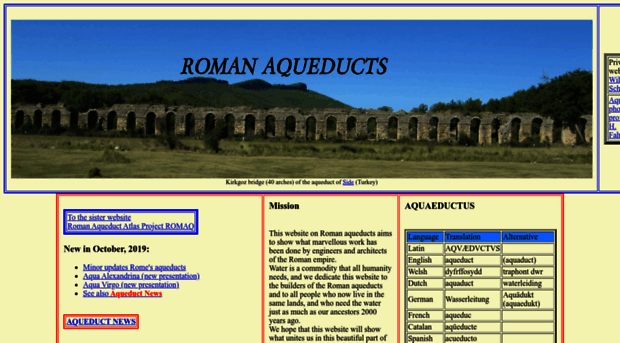 romanaqueducts.info