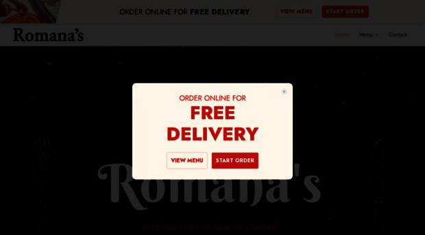 romanaspizza.com