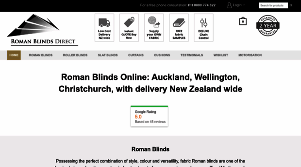 romanblindsdirect.co.nz